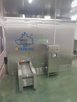 Congelador espiral de alta capacidad de uso amplio