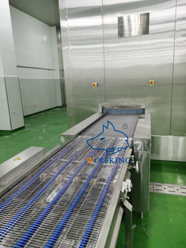 Congelador en espiral de buena fase de producción comercial