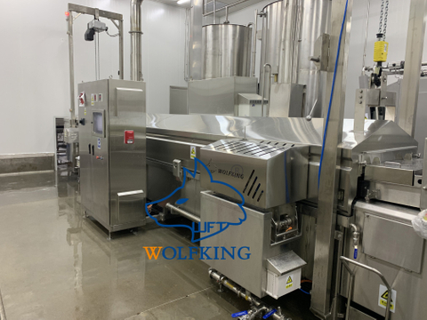 Freidora industrial estándar europea de calidad alimentaria