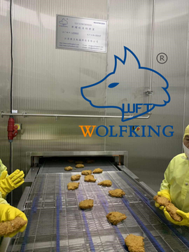 Congelador espiral de grado alimenticio industrial de alta capacidad