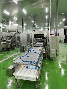 Freidora de seguridad e higiene para procesamiento de alimentos