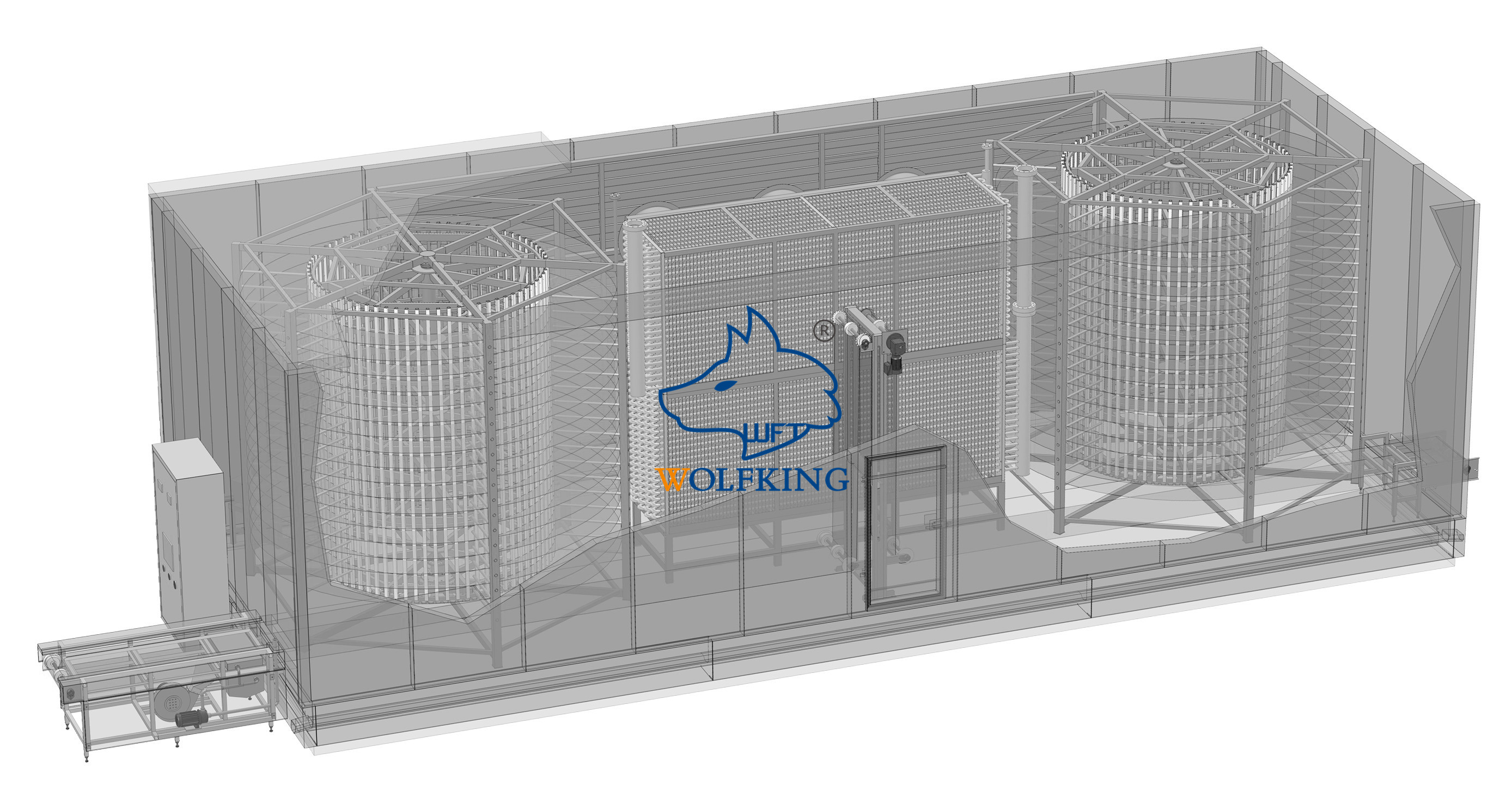 logotipo de 双螺旋灰色图带