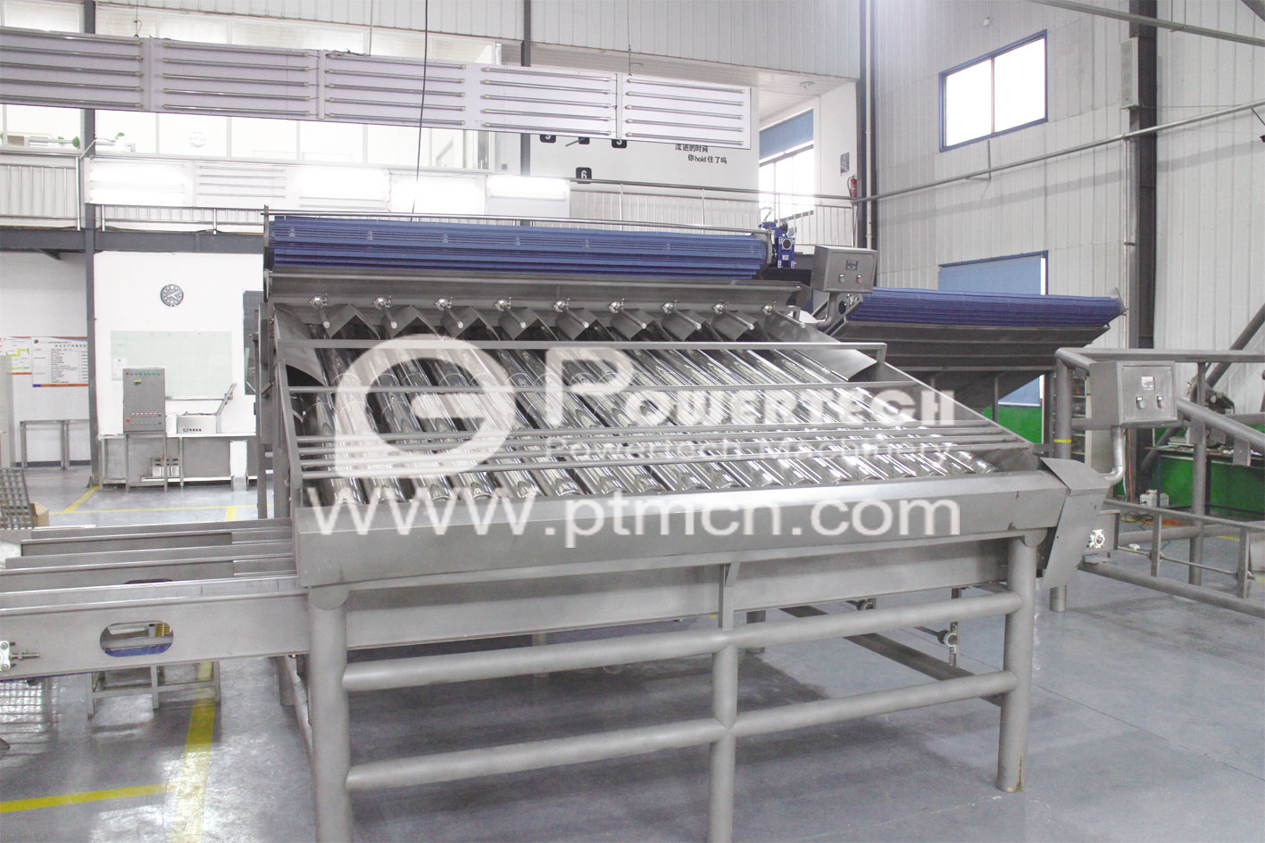 虾分级机产品图 水印