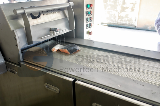 Máquina automática flexible de pelado profundo de pescado