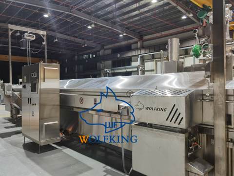 Freidora flexible de bajo consumo de energía