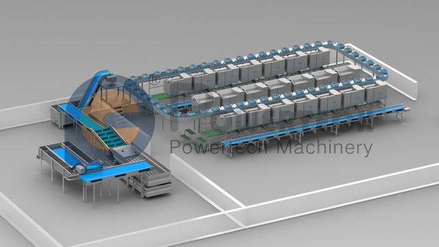 Máquina de pelado y desvenado de camarones de bajo consumo de energía y bajo consumo de agua