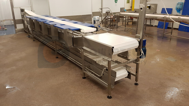 Línea de procesamiento de aves de corral automática multifuncional