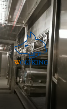 Congelador fluidizado de congelación rápida de tecnología avanzada