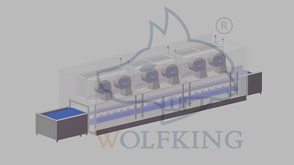 Congelador de túnel