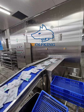 Congelador espiral de congelación rápida de pérdida de peso mínima